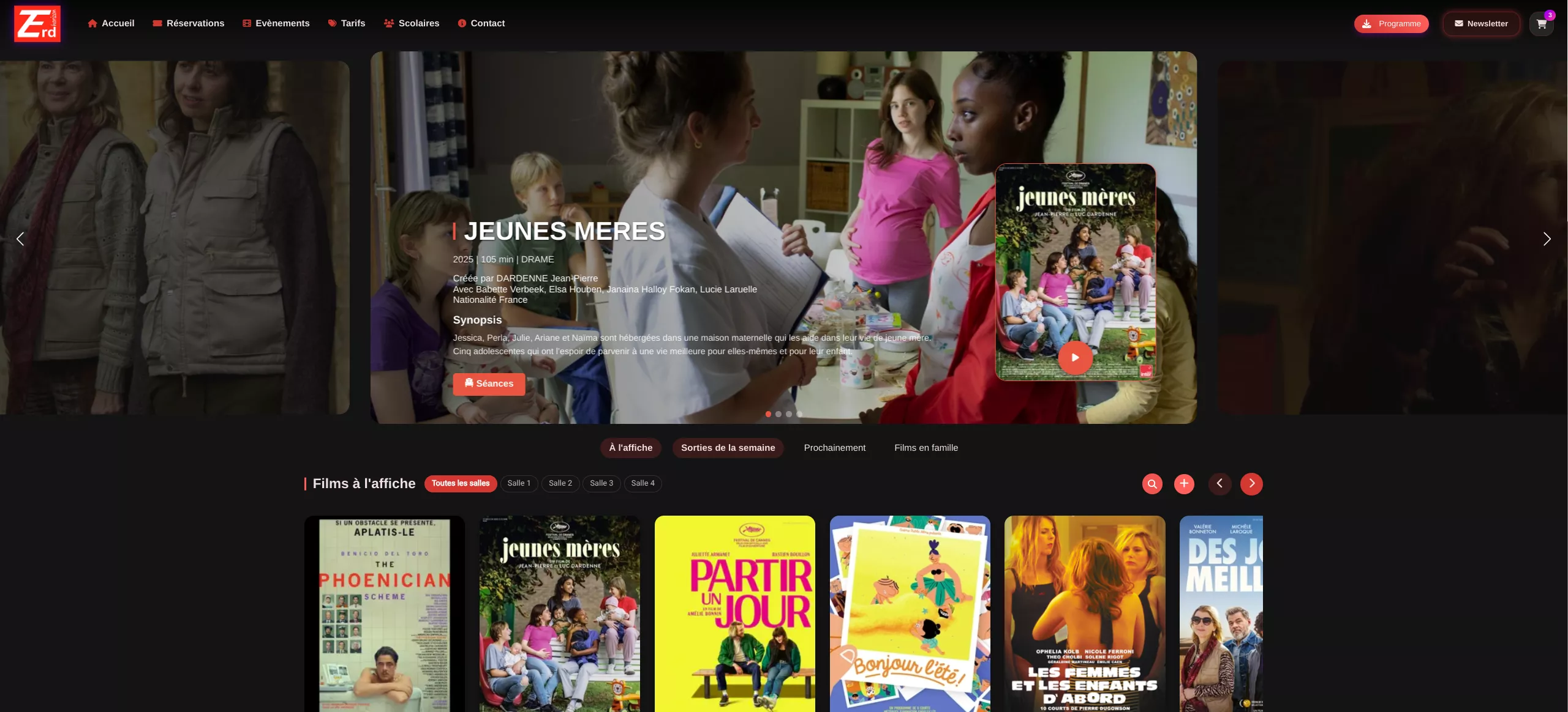 Bannière site cinéma